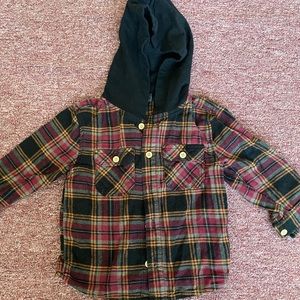 Art Class Toddler Hooded Flannel